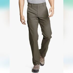 NEW Men's 30x32 Eddie Bauer Horizon Guide 5 Pocket Travel Pants